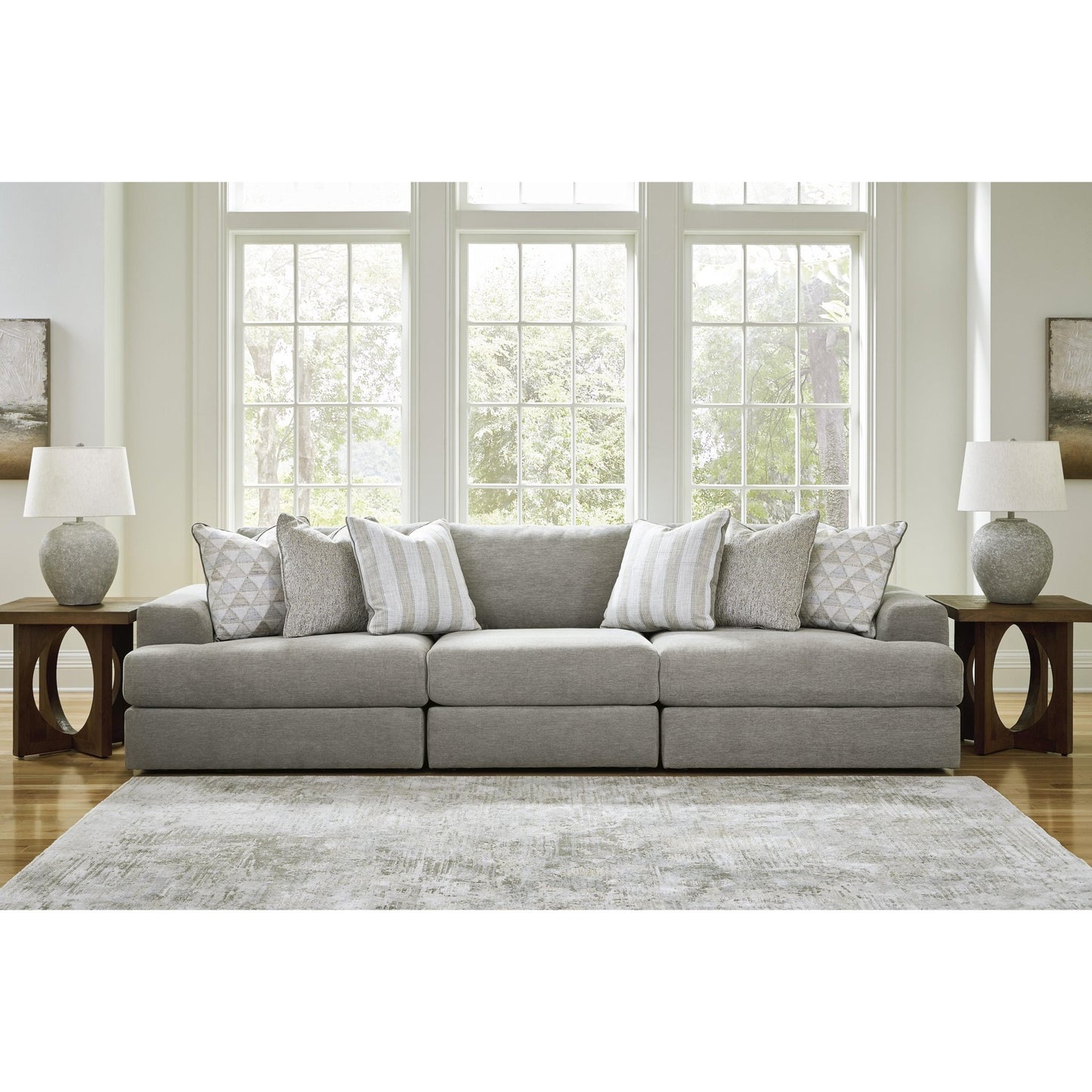 Signature Design by Ashley Avaliyah 58103S2 3 pc Sectional Sofa - American Furniture of Slidell