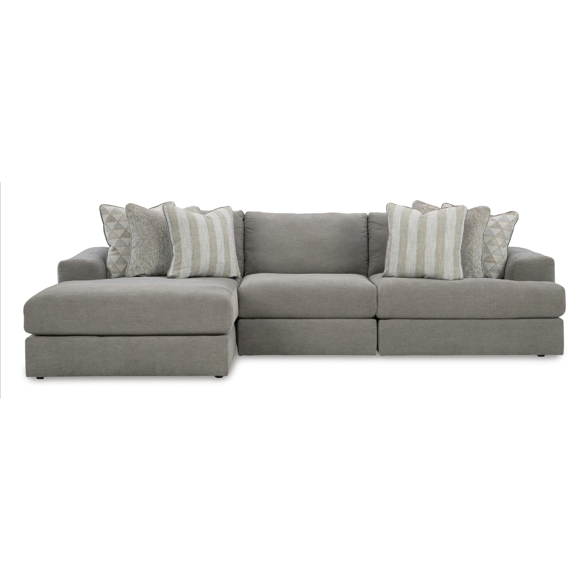 Signature Design by Ashley Avaliyah 58103S3 3 pc Sectional with Chaise - American Furniture of Slidell