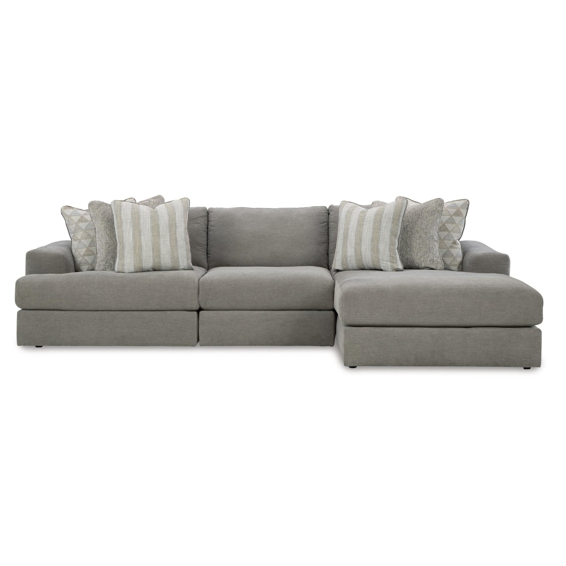 Signature Design by Ashley Avaliyah 58103S4 3 pc Sectional with Chaise - American Furniture of Slidell