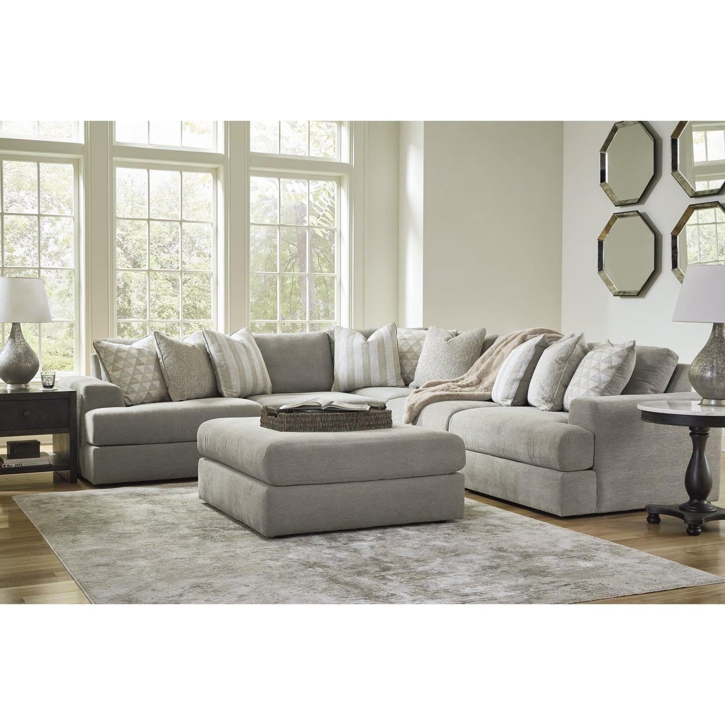 Signature Design by Ashley Avaliyah 58103S6 5 pc Sectional - American Furniture of Slidell