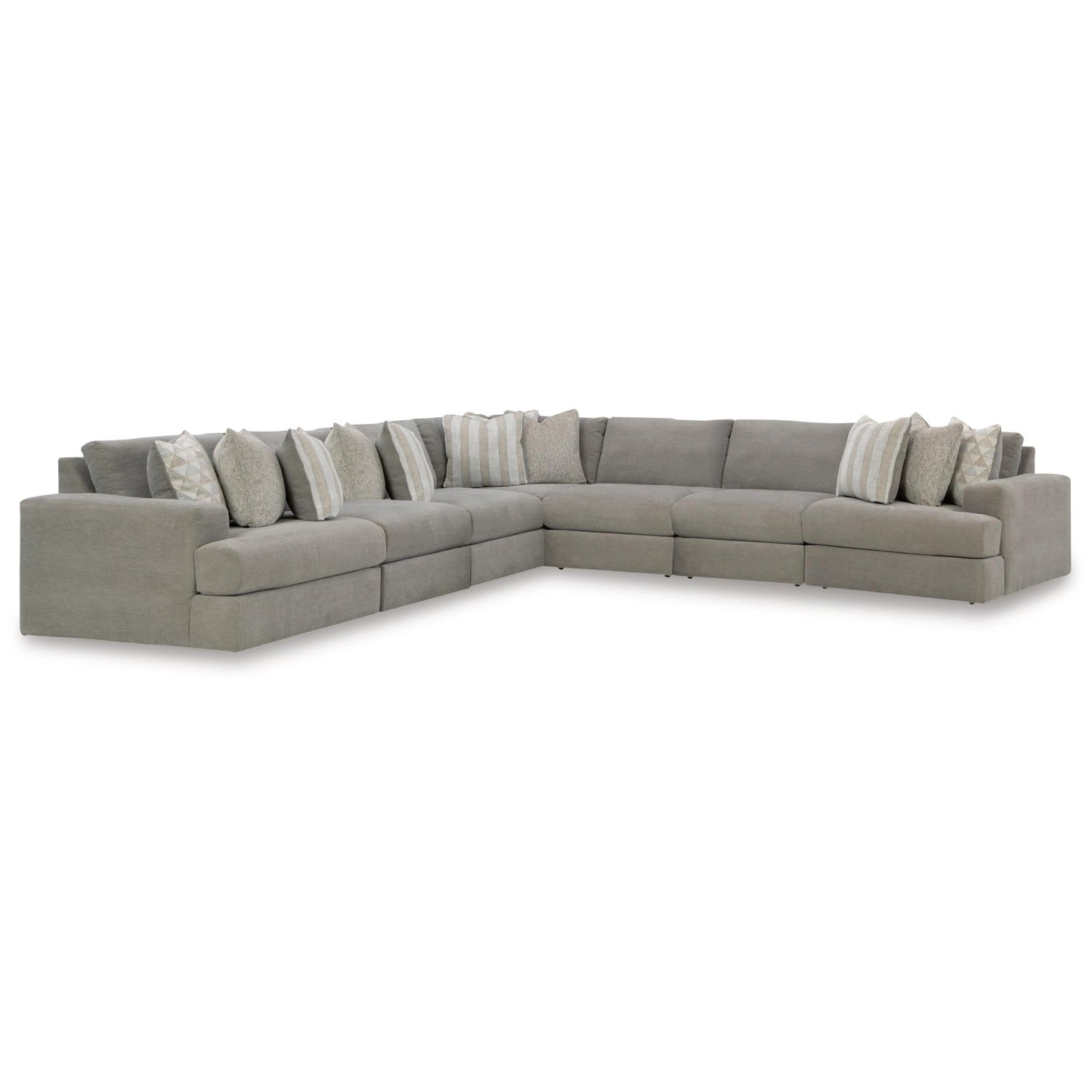 Signature Design by Ashley Avaliyah 58103S8 7 pc Sectional - American Furniture of Slidell