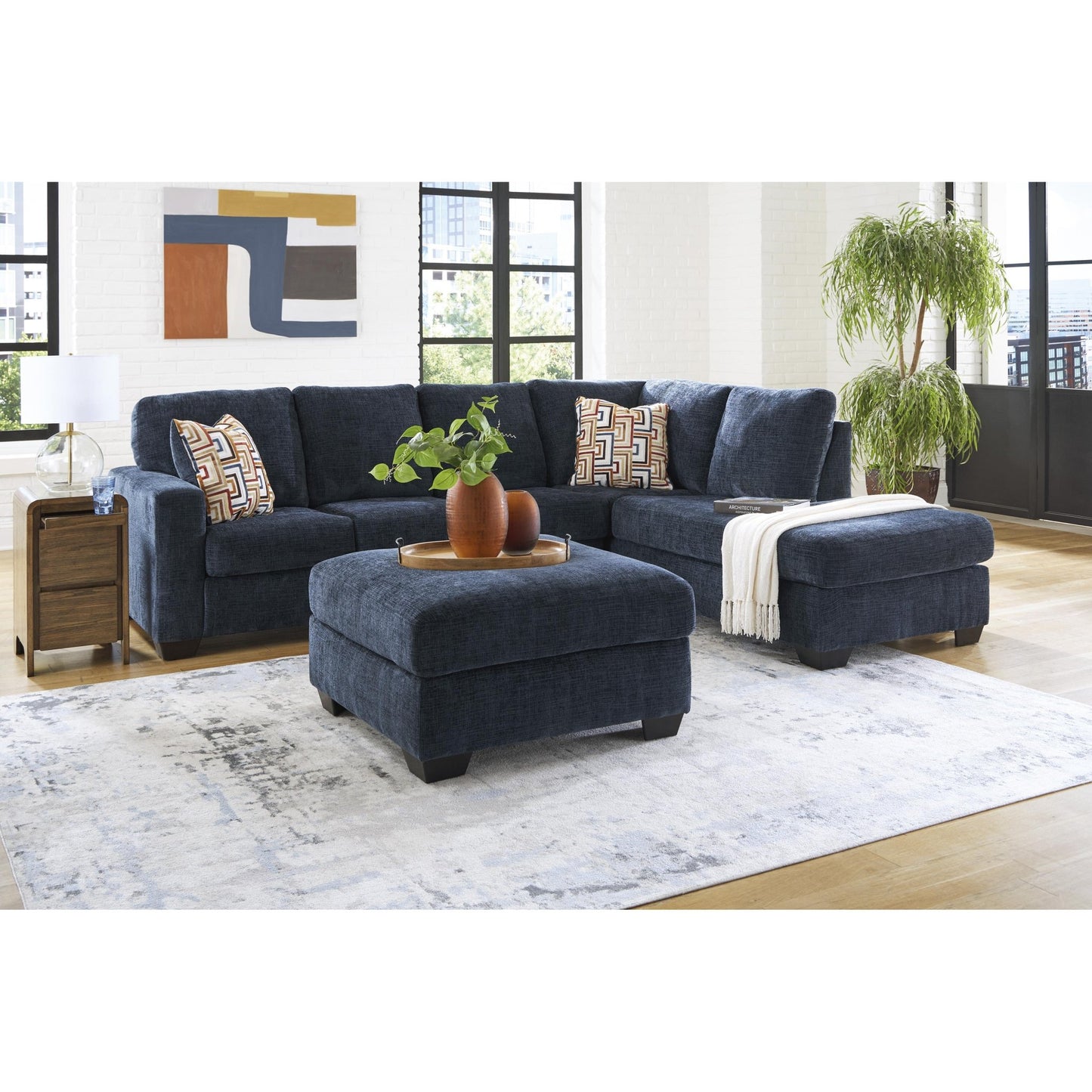Signature Design by Ashley Aviemore 2430308 Oversized Accent Ottoman - American Furniture of Slidell