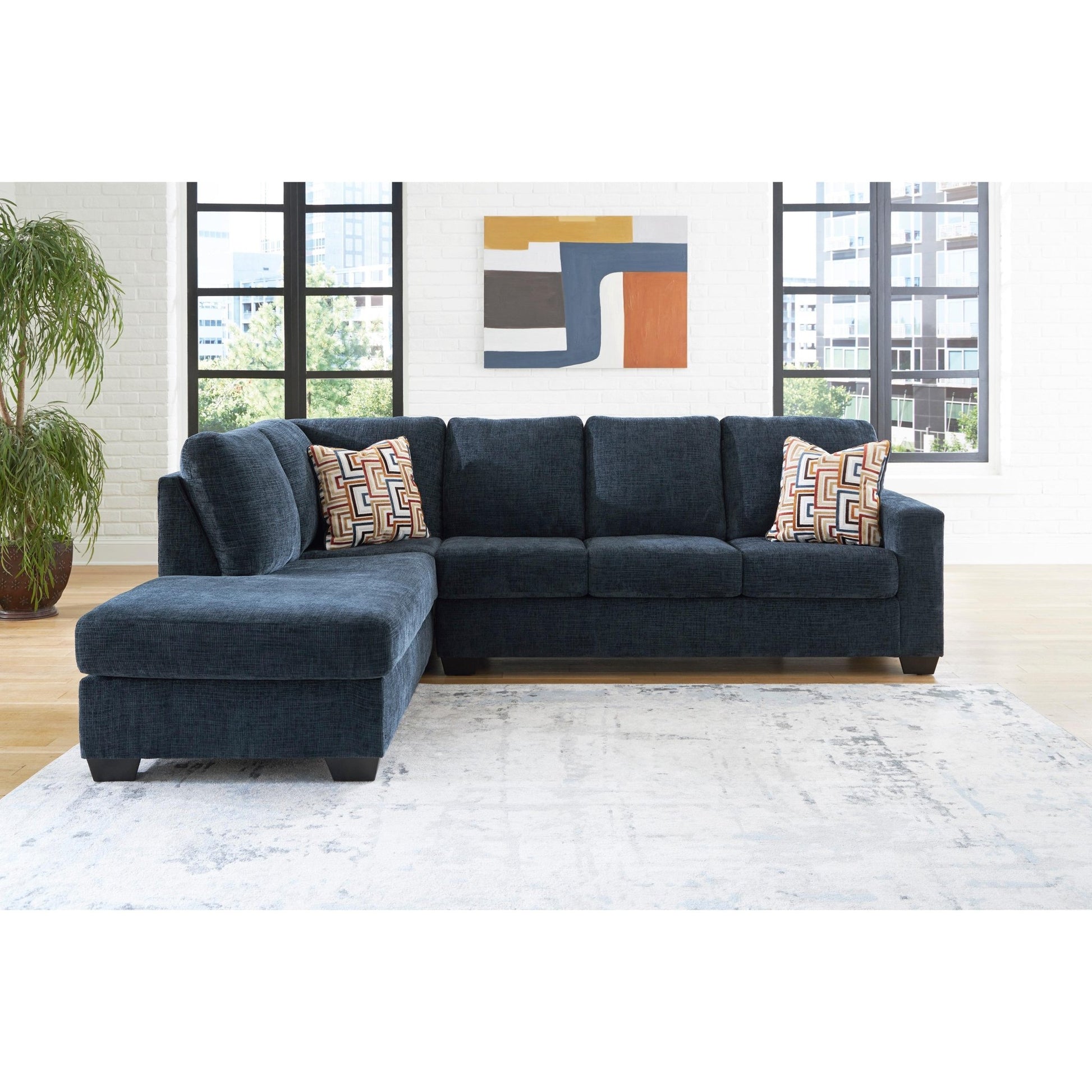 Signature Design by Ashley Aviemore 24303S1 2 pc Sectional with Chaise - American Furniture of Slidell