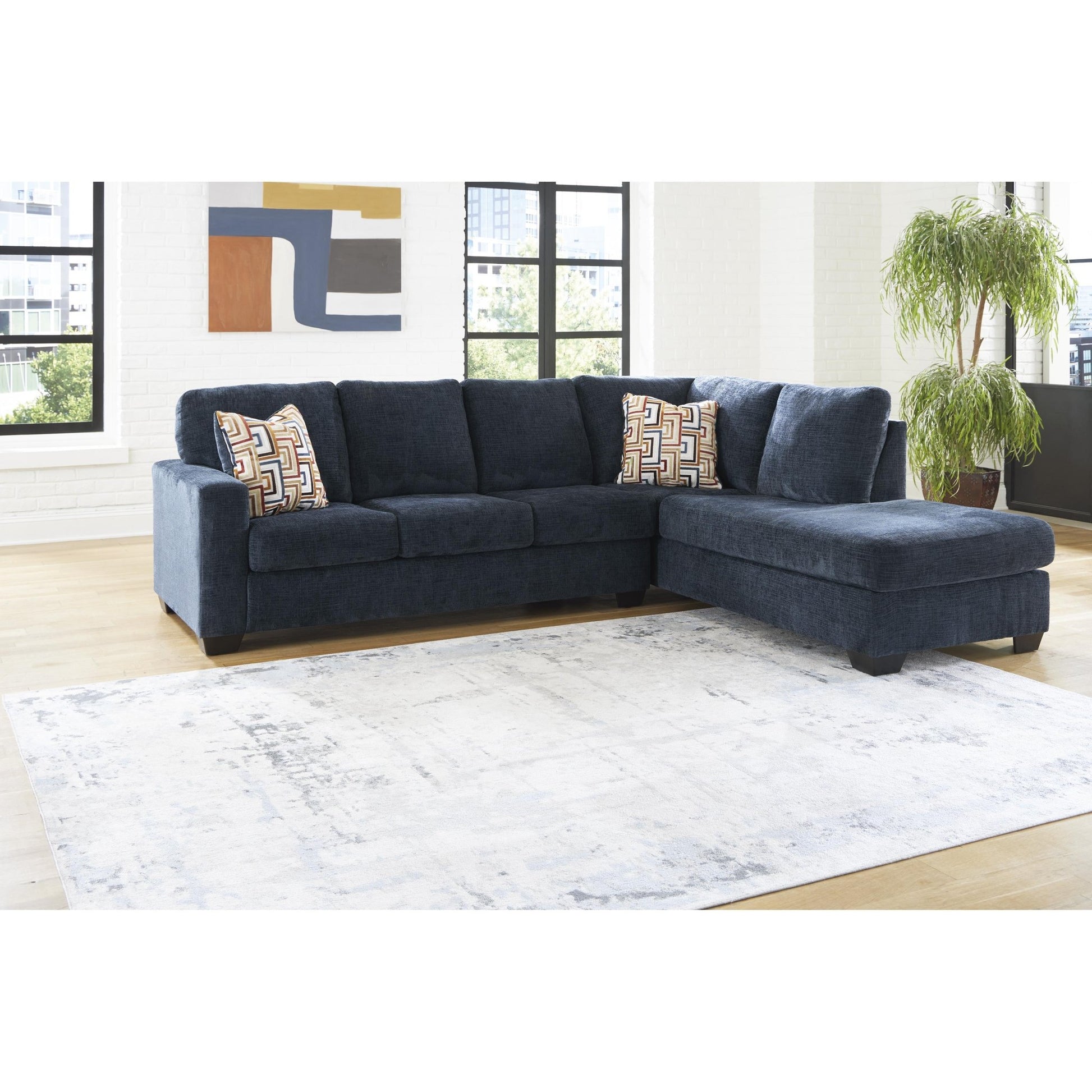 Signature Design by Ashley Aviemore 24303S2 2 pc Sectional with Chaise - American Furniture of Slidell