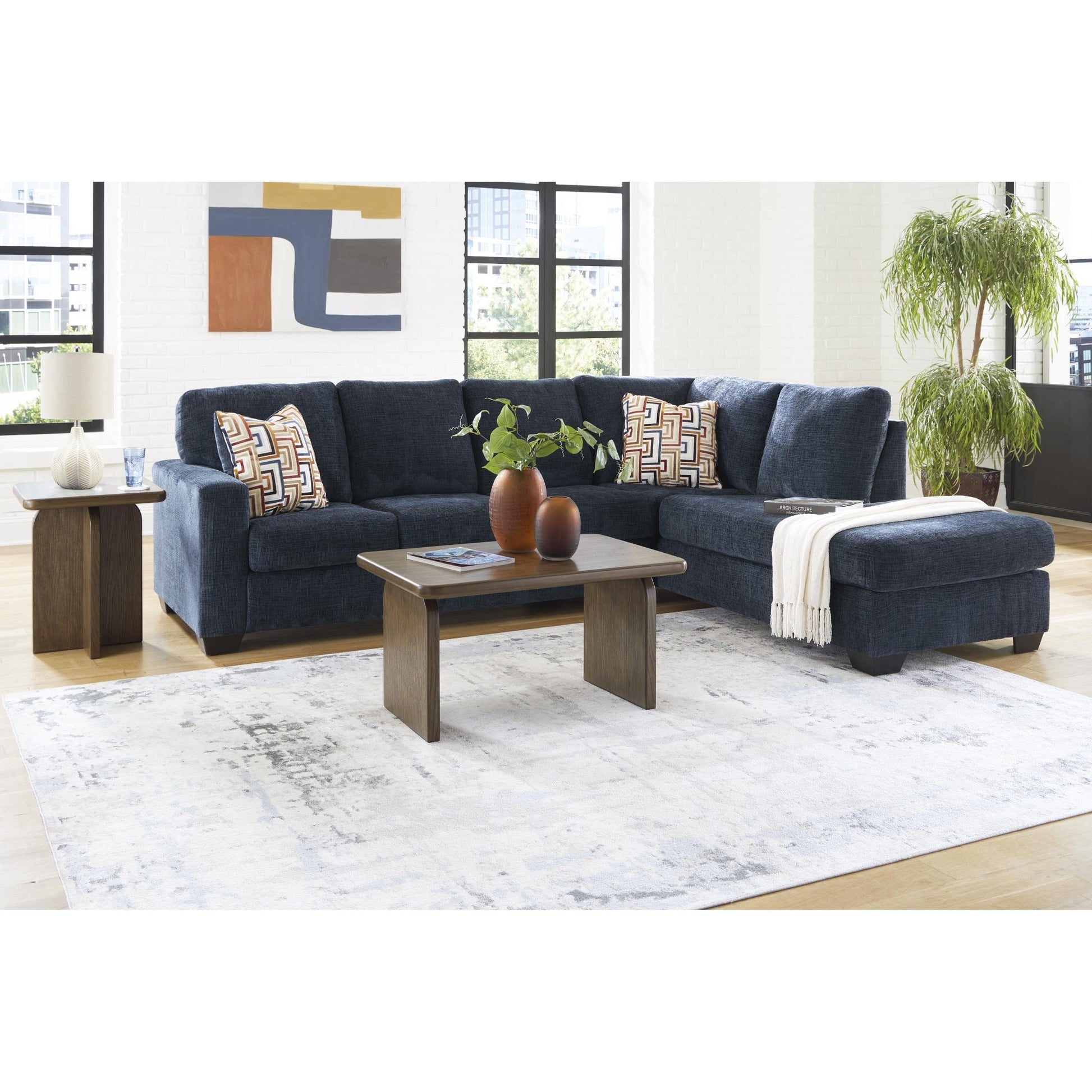 Signature Design by Ashley Aviemore 24303S2 2 pc Sectional with Chaise - American Furniture of Slidell