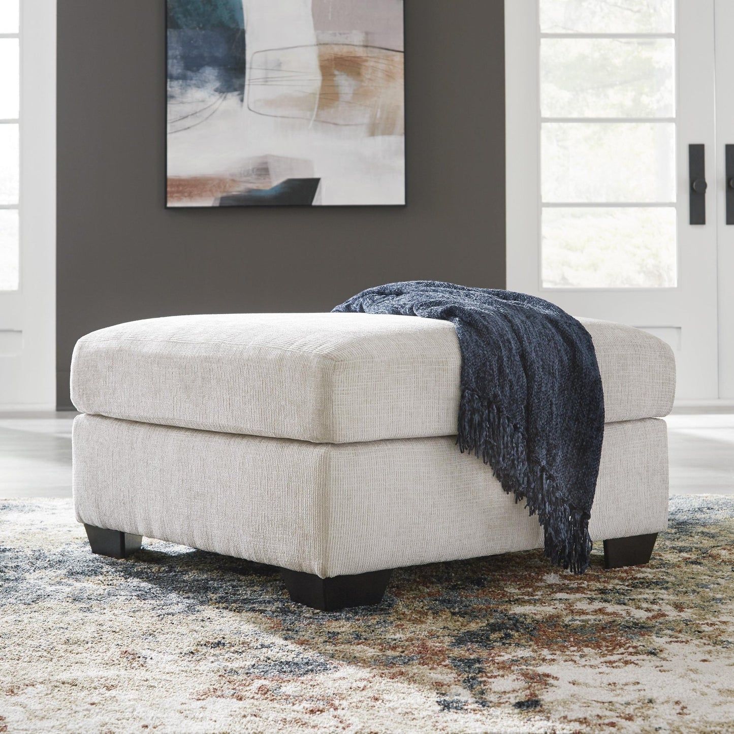 Signature Design by Ashley Aviemore 2430508 Oversized Accent Ottoman - American Furniture of Slidell