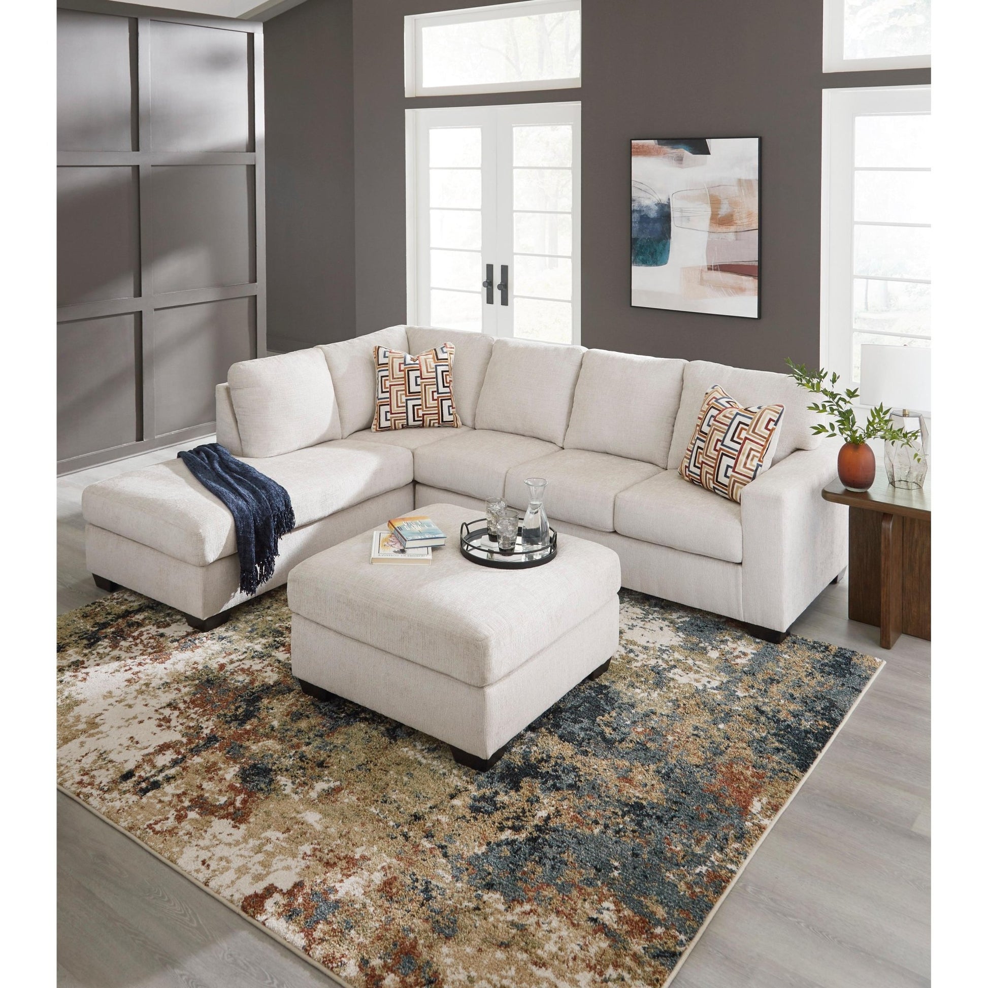 Signature Design by Ashley Aviemore 24305S1 2 pc Sectional with Chaise - American Furniture of Slidell