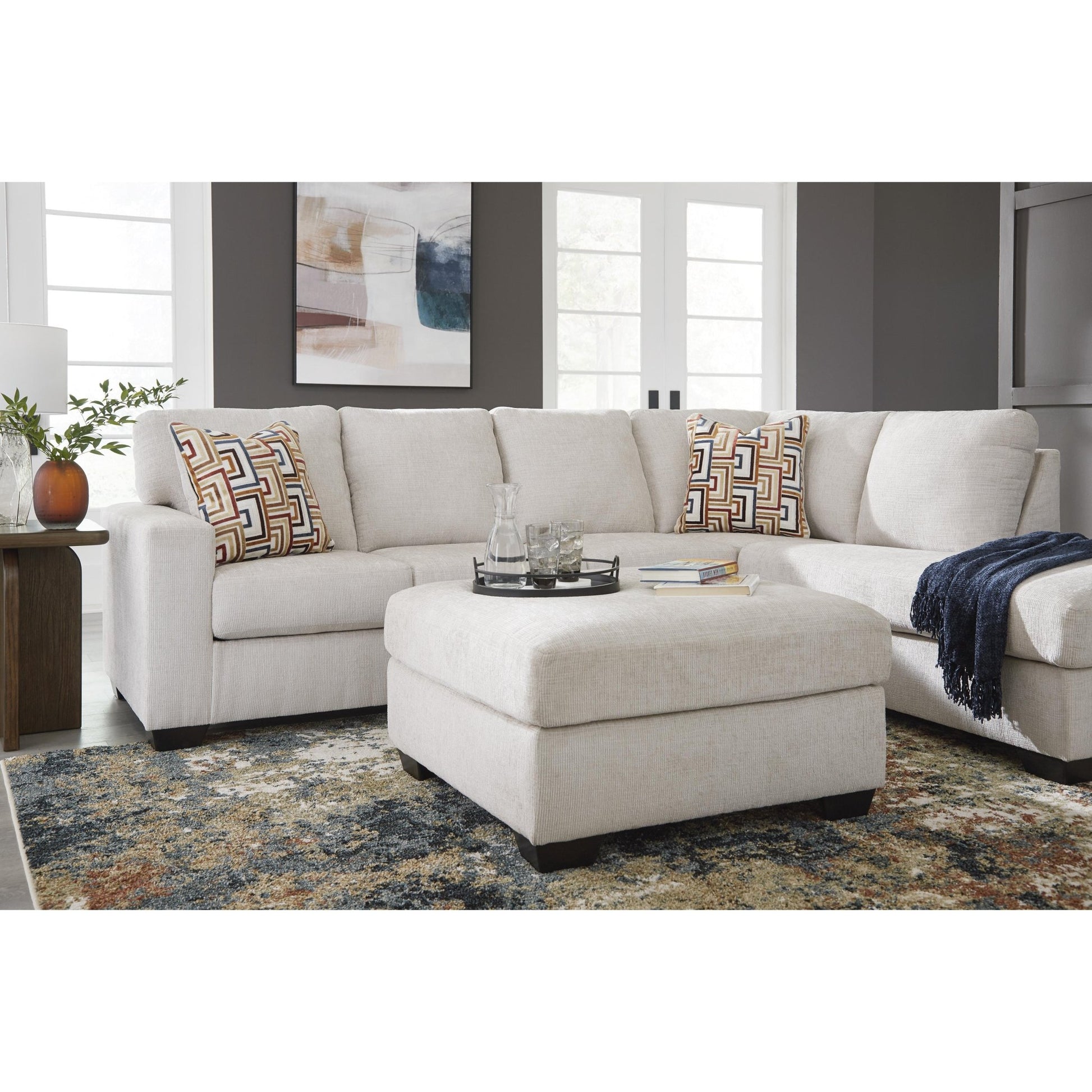 Signature Design by Ashley Aviemore 24305S2 2 pc Sectional with Chaise - American Furniture of Slidell