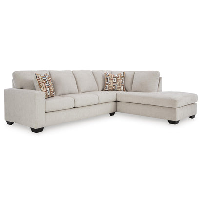 Signature Design by Ashley Aviemore 24305S2 2 pc Sectional with Chaise - American Furniture of Slidell
