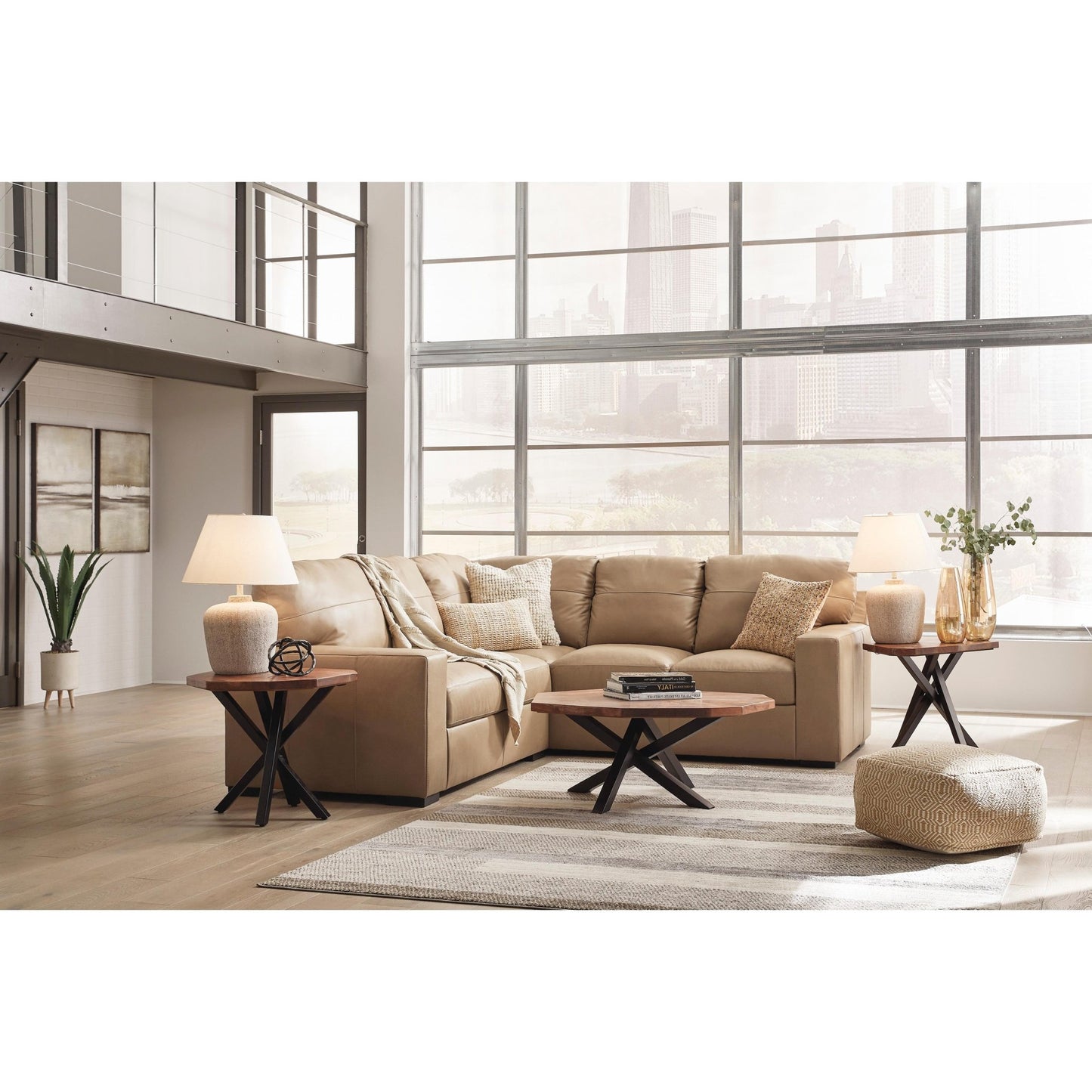 Signature Design by Ashley Bandon 38006S2 2 pc Sectional - American Furniture of Slidell