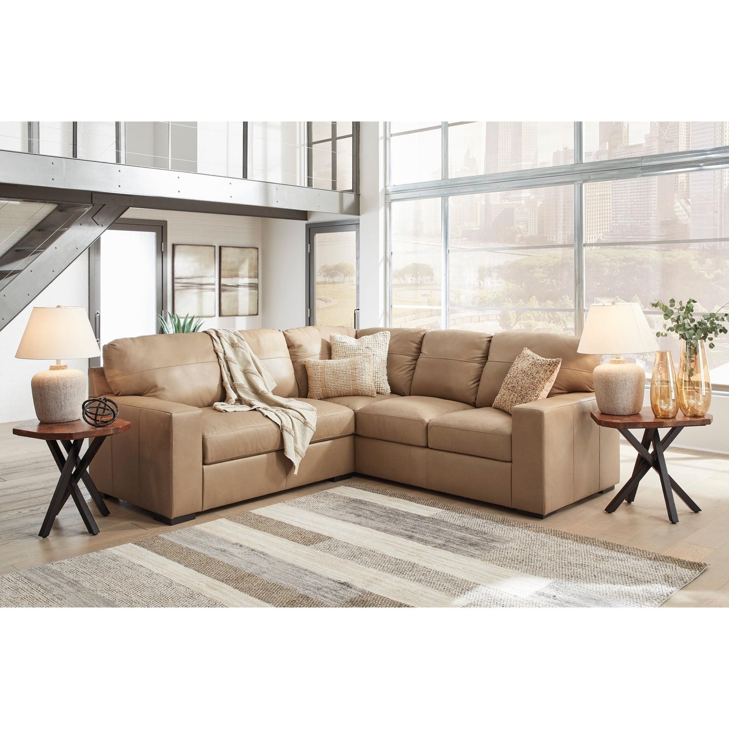 Signature Design by Ashley Bandon 38006S2 2 pc Sectional - American Furniture of Slidell