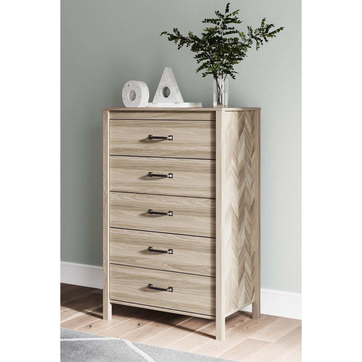 Signature Design by Ashley Battelle EB3929 - 245 Five Drawer Chest - American Furniture of Slidell