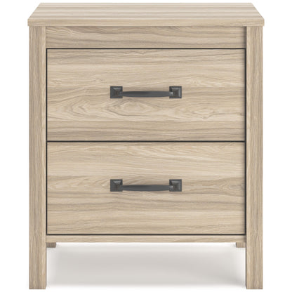 Signature Design by Ashley Battelle EB3929 - 292 Two Drawer Night Stand - American Furniture of Slidell