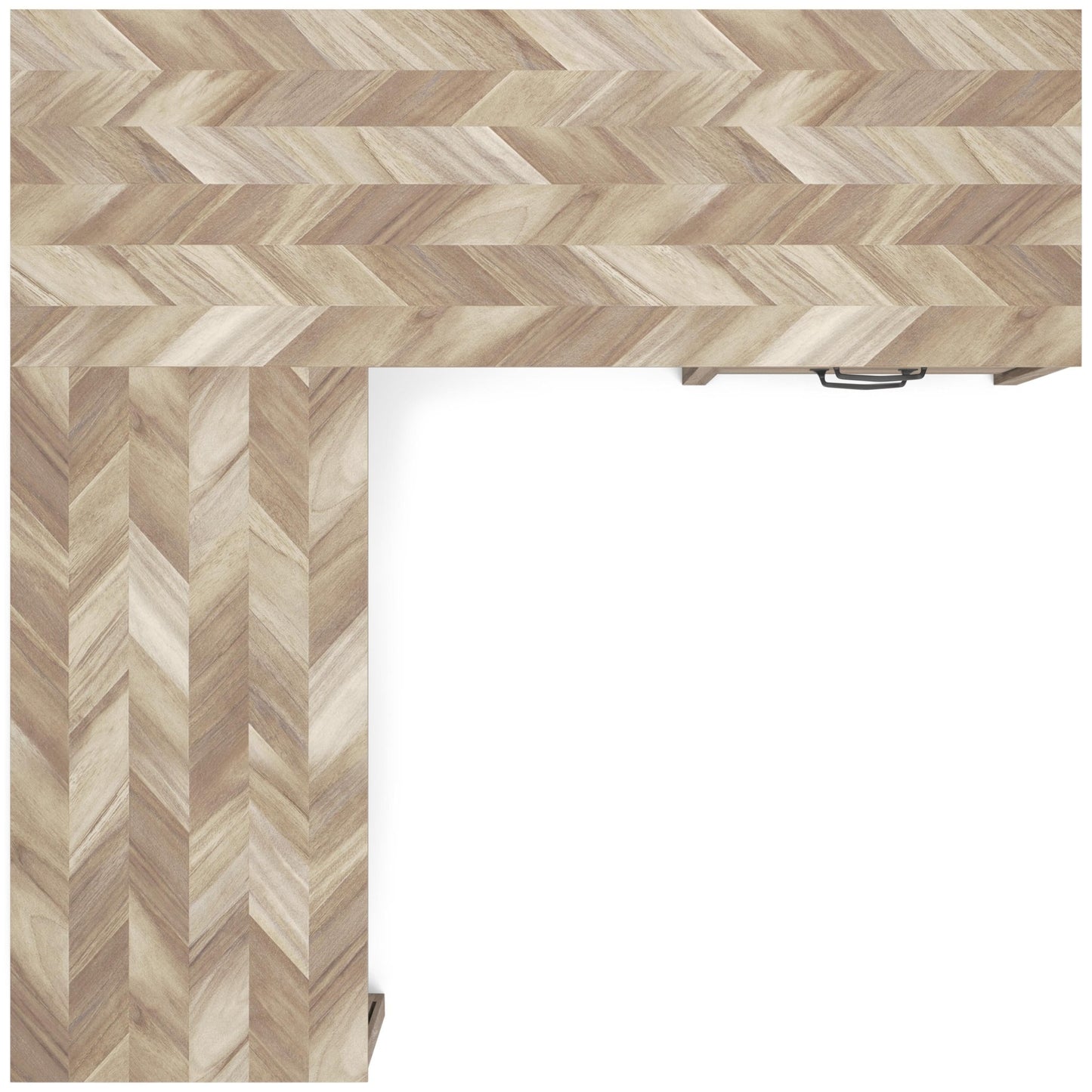 Signature Design by Ashley Battelle H3929H1 60" Home Office Desk with Return - American Furniture of Slidell