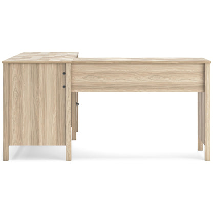 Signature Design by Ashley Battelle H3929H1 60" Home Office Desk with Return - American Furniture of Slidell
