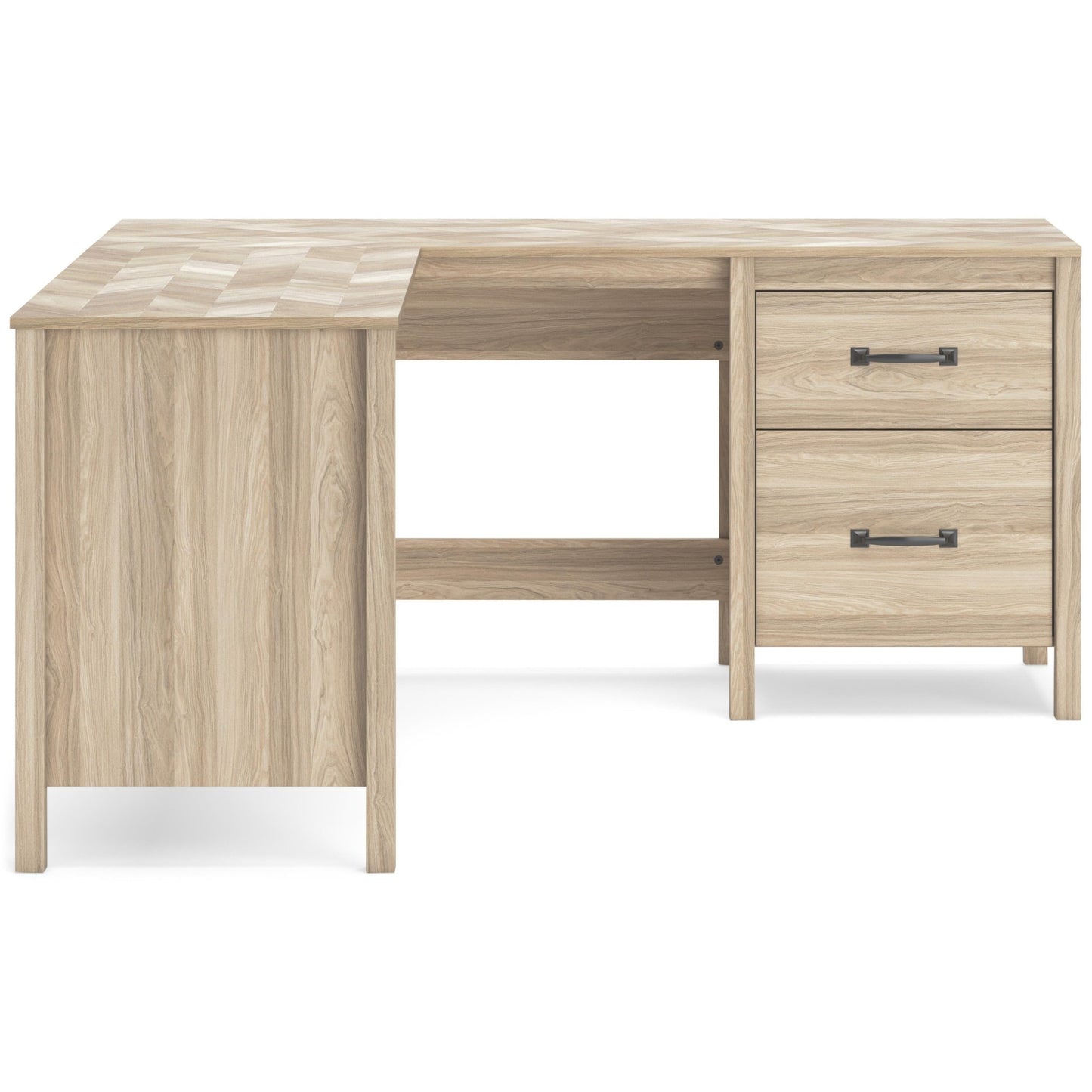 Signature Design by Ashley Battelle H3929H1 60" Home Office Desk with Return - American Furniture of Slidell