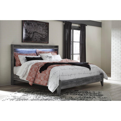 Signature Design by Ashley Baystorm B221B72 7 pc King Panel Bedroom Set - American Furniture of Slidell