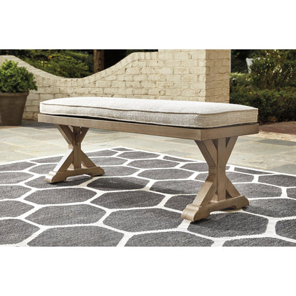 Signature Design by Ashley Beachcroft P791 - 600 Bench with Cushion - American Furniture of Slidell