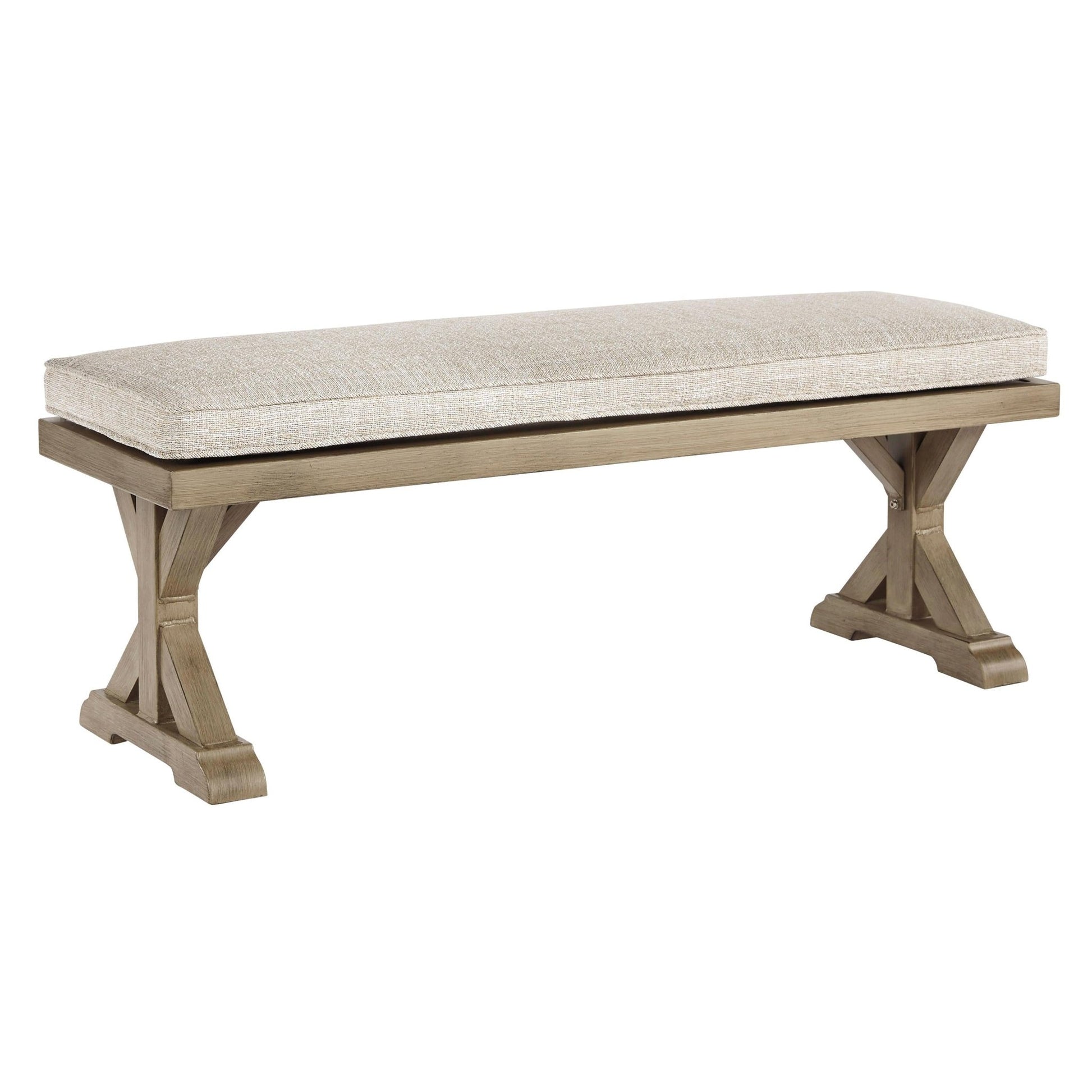 Signature Design by Ashley Beachcroft P791 - 600 Bench with Cushion - American Furniture of Slidell