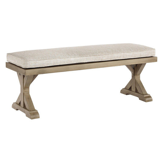 Signature Design by Ashley Beachcroft P791 - 600 Bench with Cushion - American Furniture of Slidell