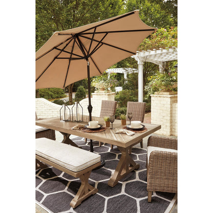 Signature Design by Ashley Beachcroft P791 - 600 Bench with Cushion - American Furniture of Slidell