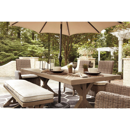 Signature Design by Ashley Beachcroft P791 - 600 Bench with Cushion - American Furniture of Slidell
