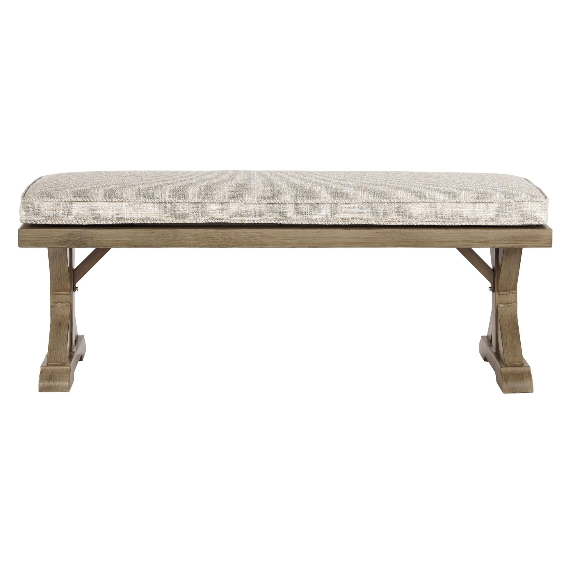 Signature Design by Ashley Beachcroft P791 - 600 Bench with Cushion - American Furniture of Slidell