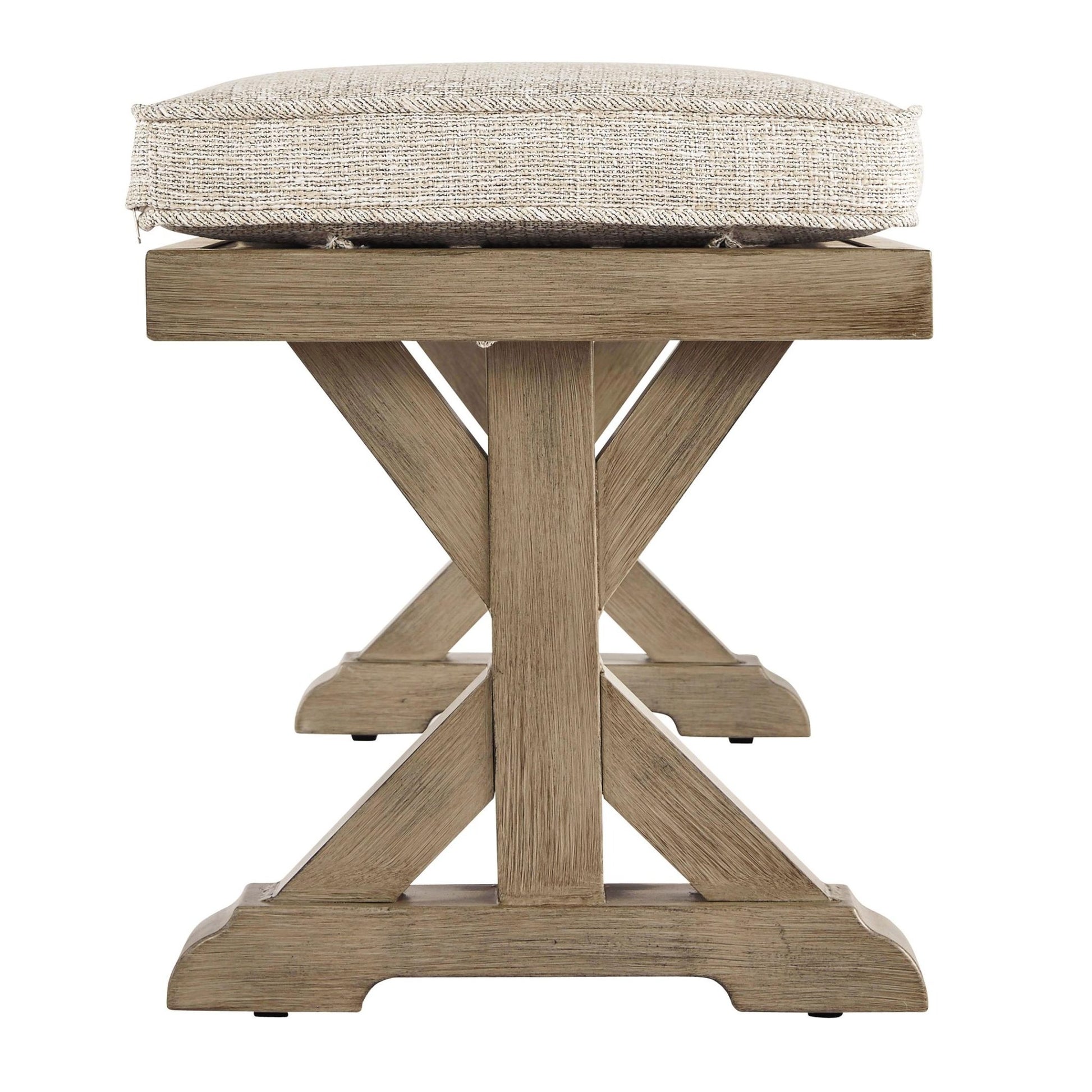 Signature Design by Ashley Beachcroft P791 - 600 Bench with Cushion - American Furniture of Slidell