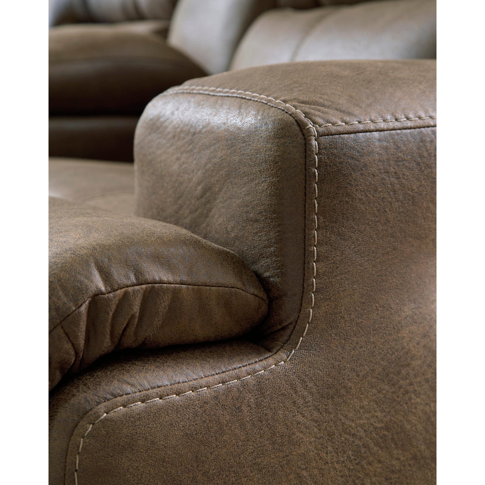 Signature Design by Ashley Beckley Place PC9180247 2 Seat Power Reclining Sofa with Adjustable Headrest - American Furniture of Slidell