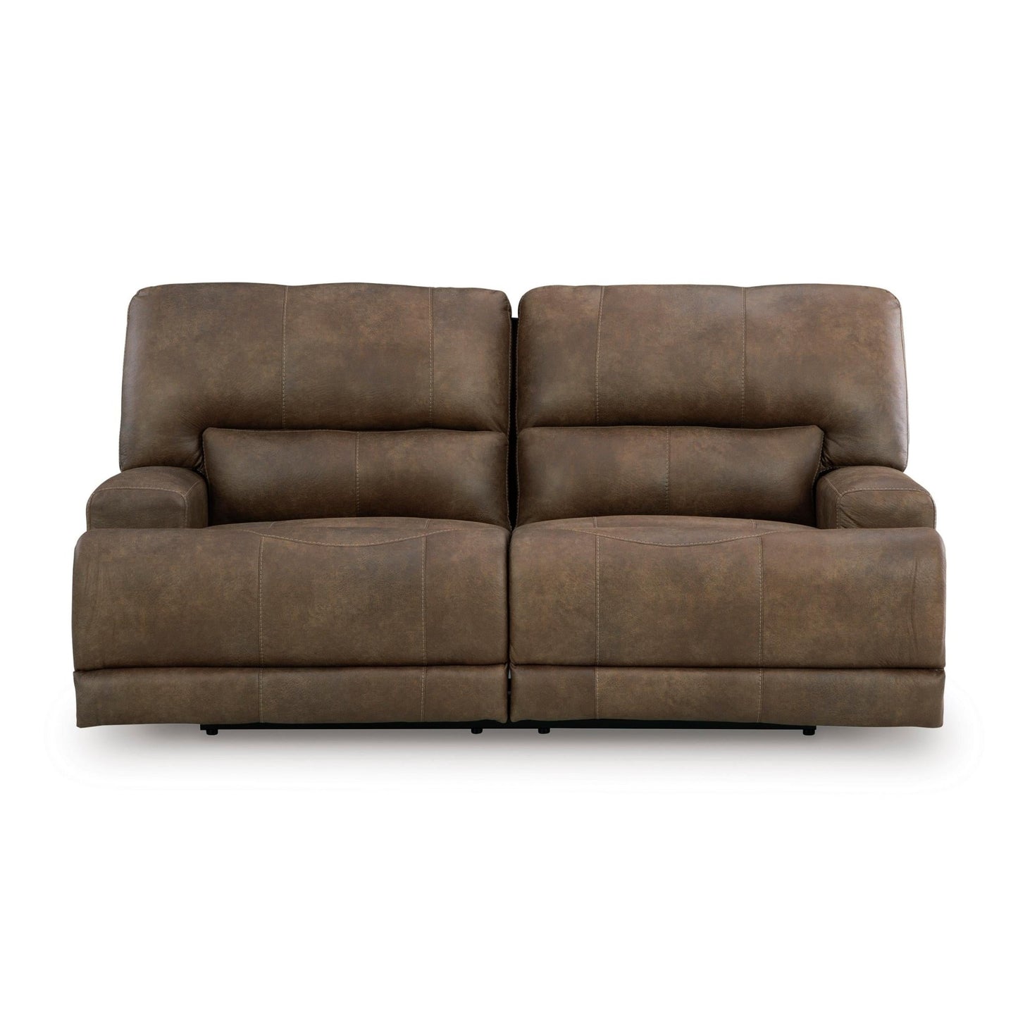 Signature Design by Ashley Beckley Place PC9180247 2 Seat Power Reclining Sofa with Adjustable Headrest - American Furniture of Slidell