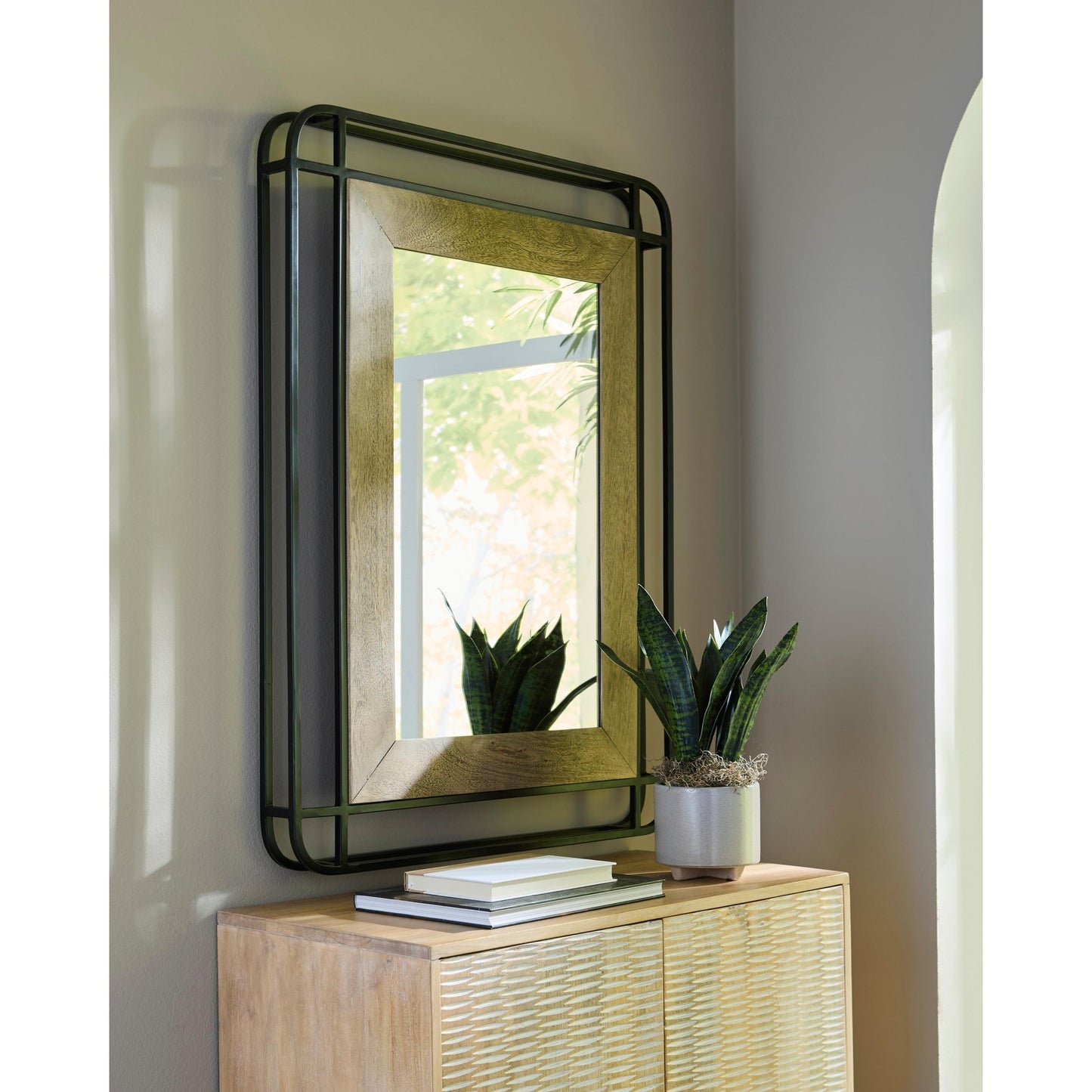 Signature Design by Ashley Beelman A8010409 Accent Mirror - American Furniture of Slidell