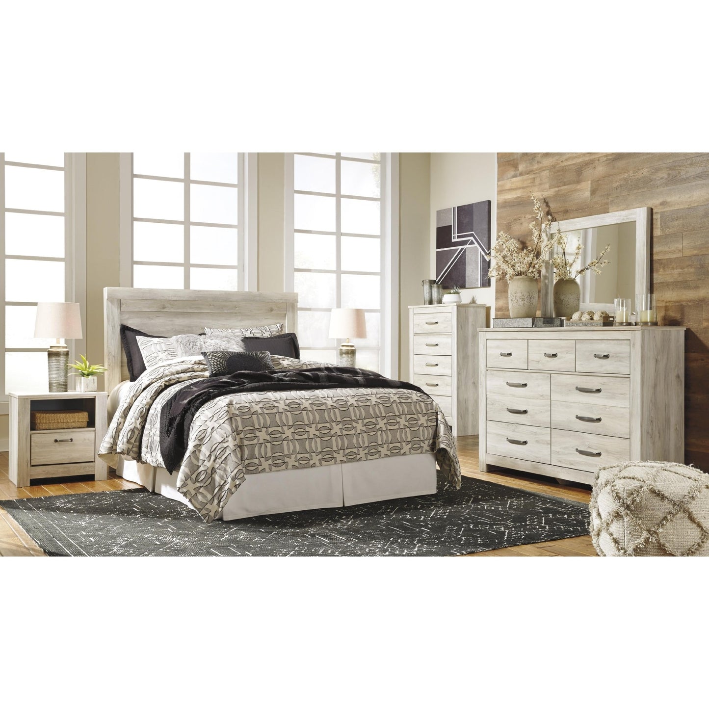 Signature Design by Ashley Bellaby B331 - 57 Queen Panel Headboard - American Furniture of Slidell