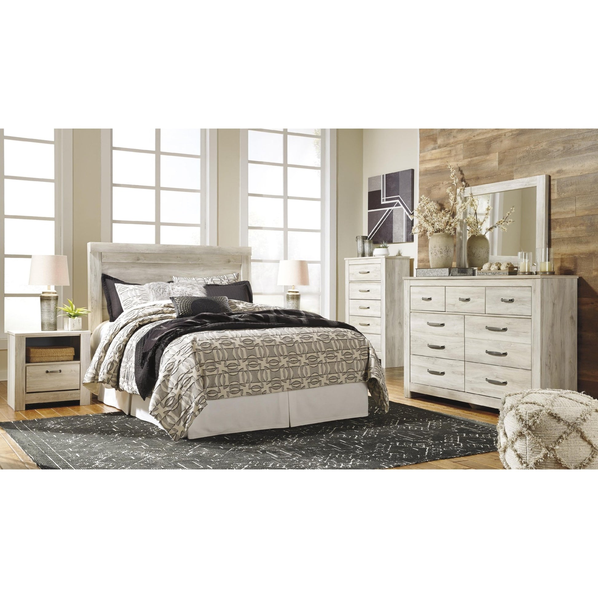 Signature Design by Ashley Bellaby B331 - 57 Queen Panel Headboard - American Furniture of Slidell