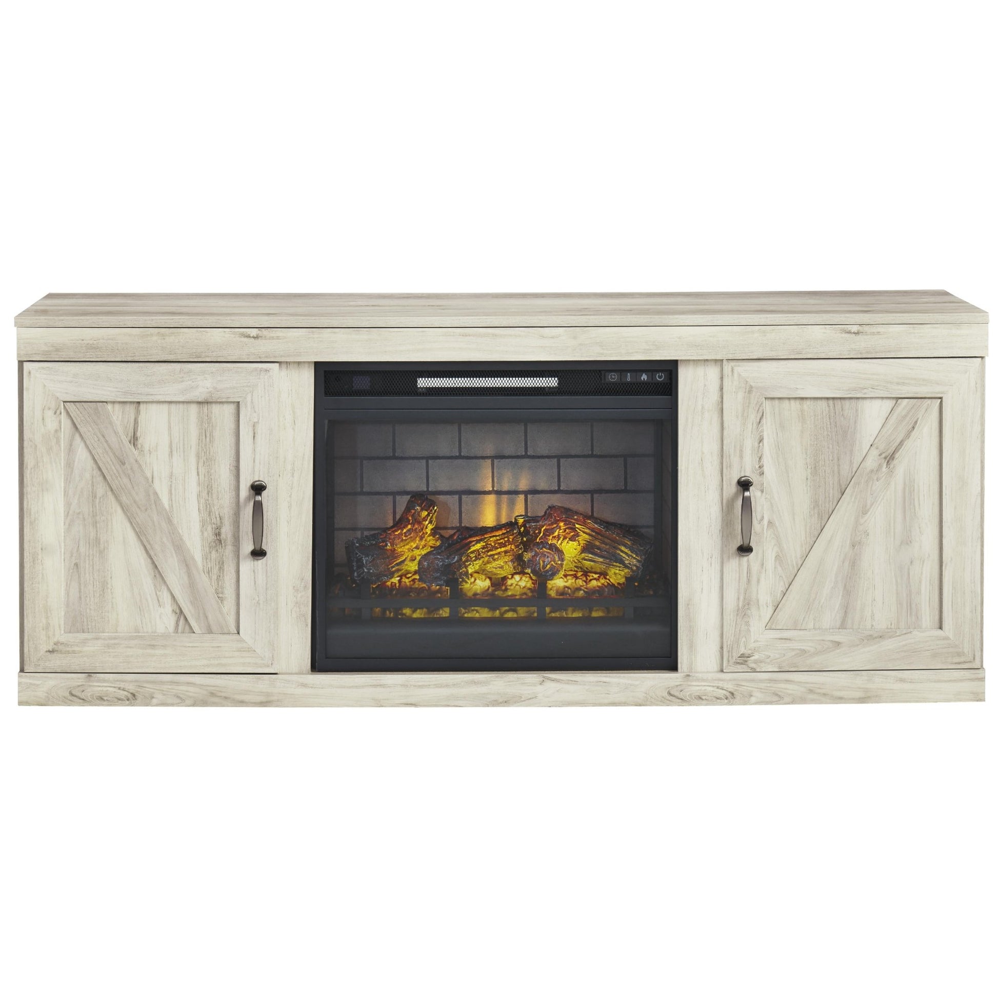 Signature Design by Ashley Bellaby EW0331W7 TV Stand with Electric Fireplace - American Furniture of Slidell
