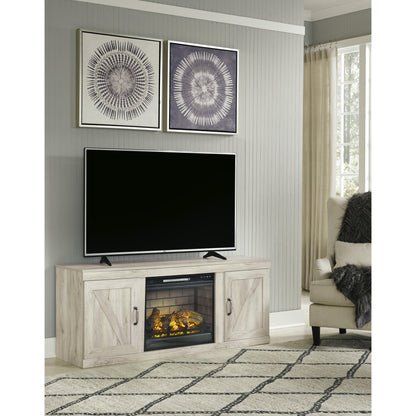 Signature Design by Ashley Bellaby EW0331W7 TV Stand with Electric Fireplace - American Furniture of Slidell