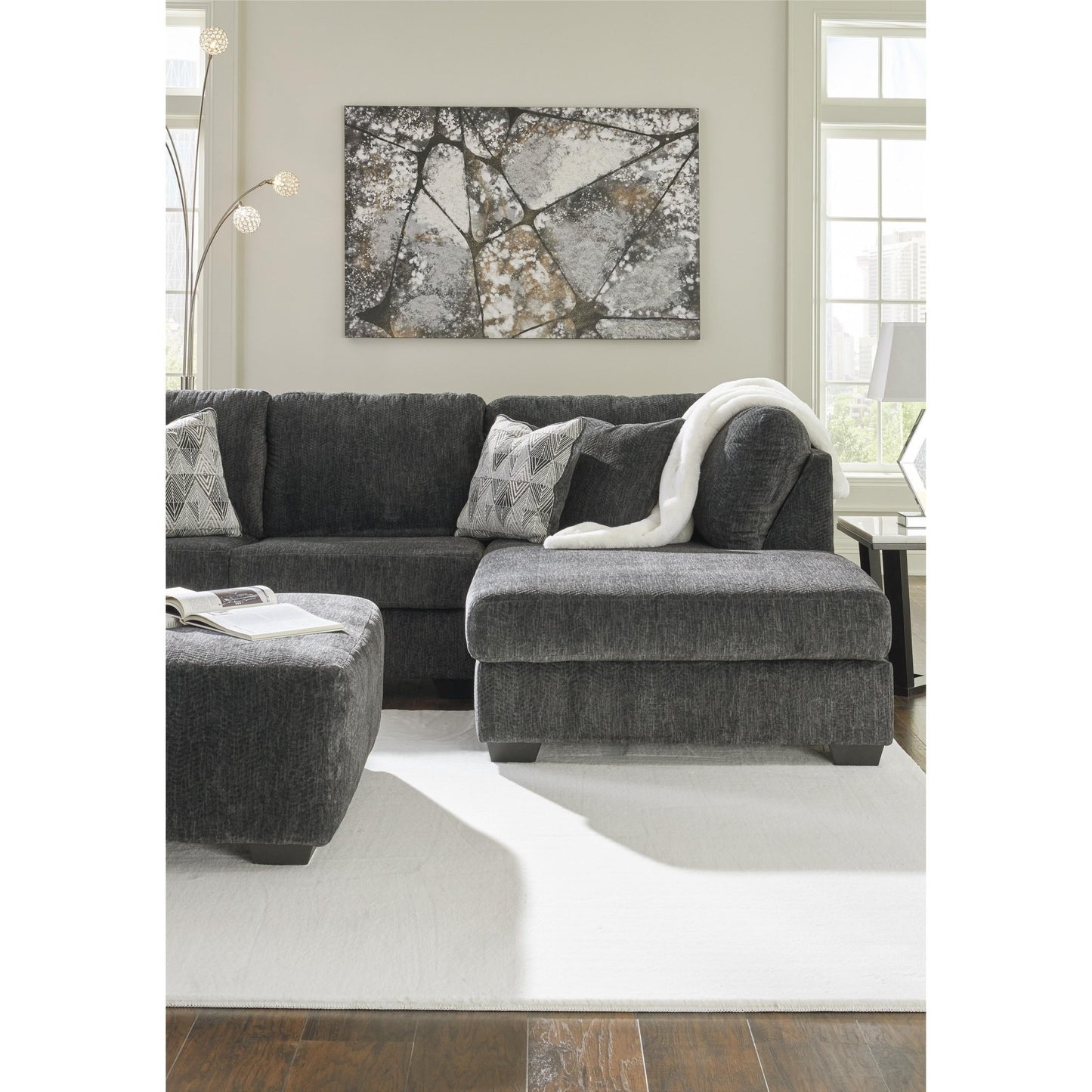 Signature Design by Ashley Biddeford 3550408 Oversized Accent Ottoman - American Furniture of Slidell