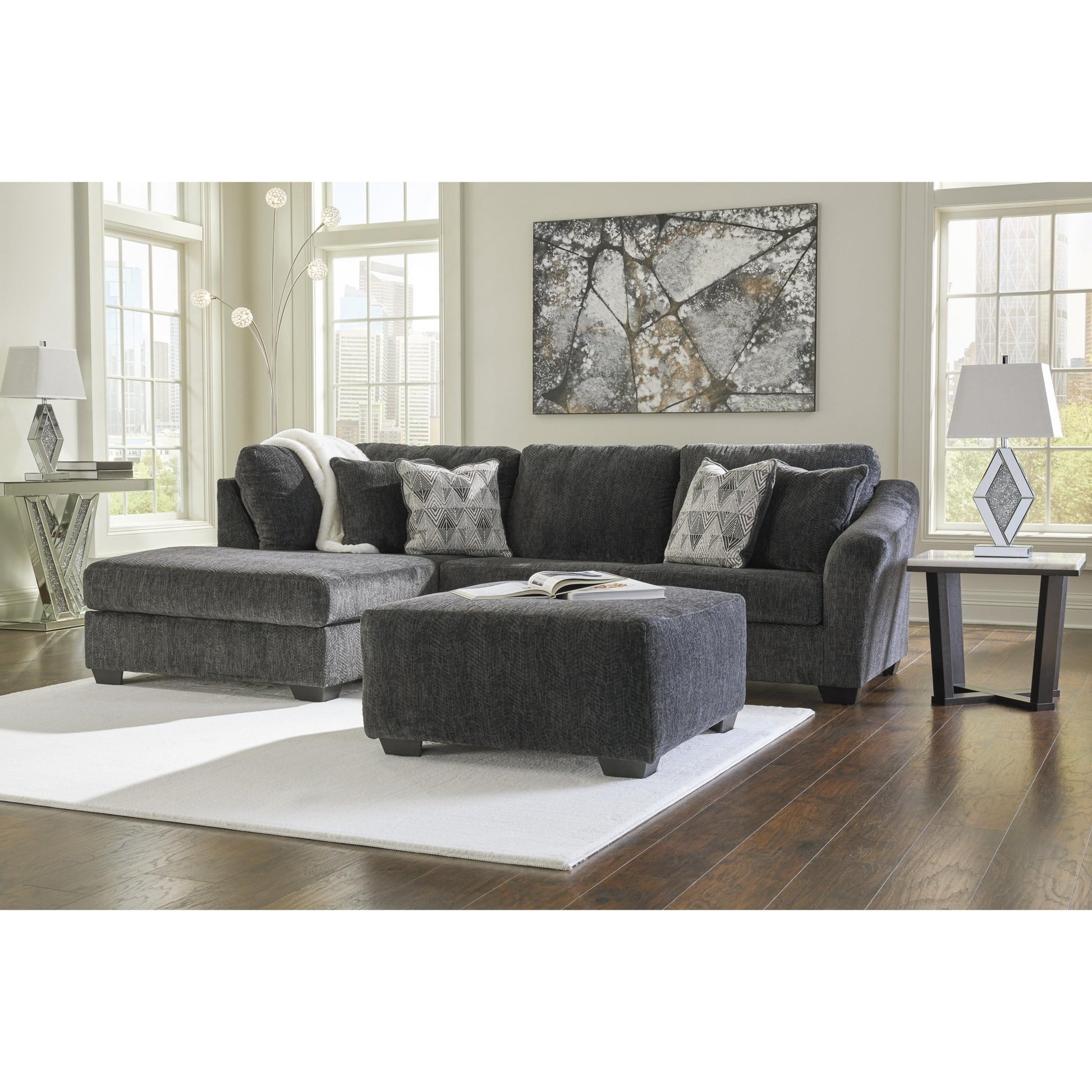 Signature Design by Ashley Biddeford 3550408 Oversized Accent Ottoman - American Furniture of Slidell