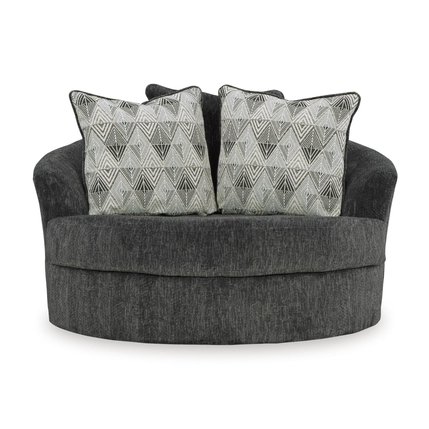 Signature Design by Ashley Biddeford 3550421 Oversized Swivel Accent Chair - American Furniture of Slidell