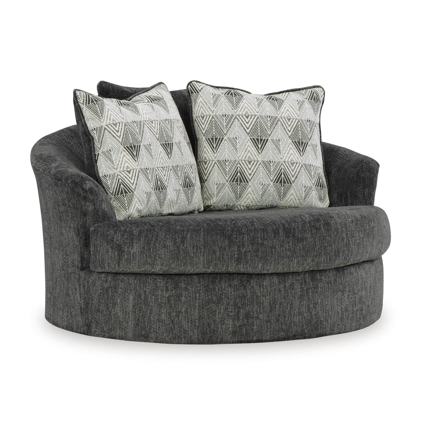 Signature Design by Ashley Biddeford 3550421 Oversized Swivel Accent Chair - American Furniture of Slidell