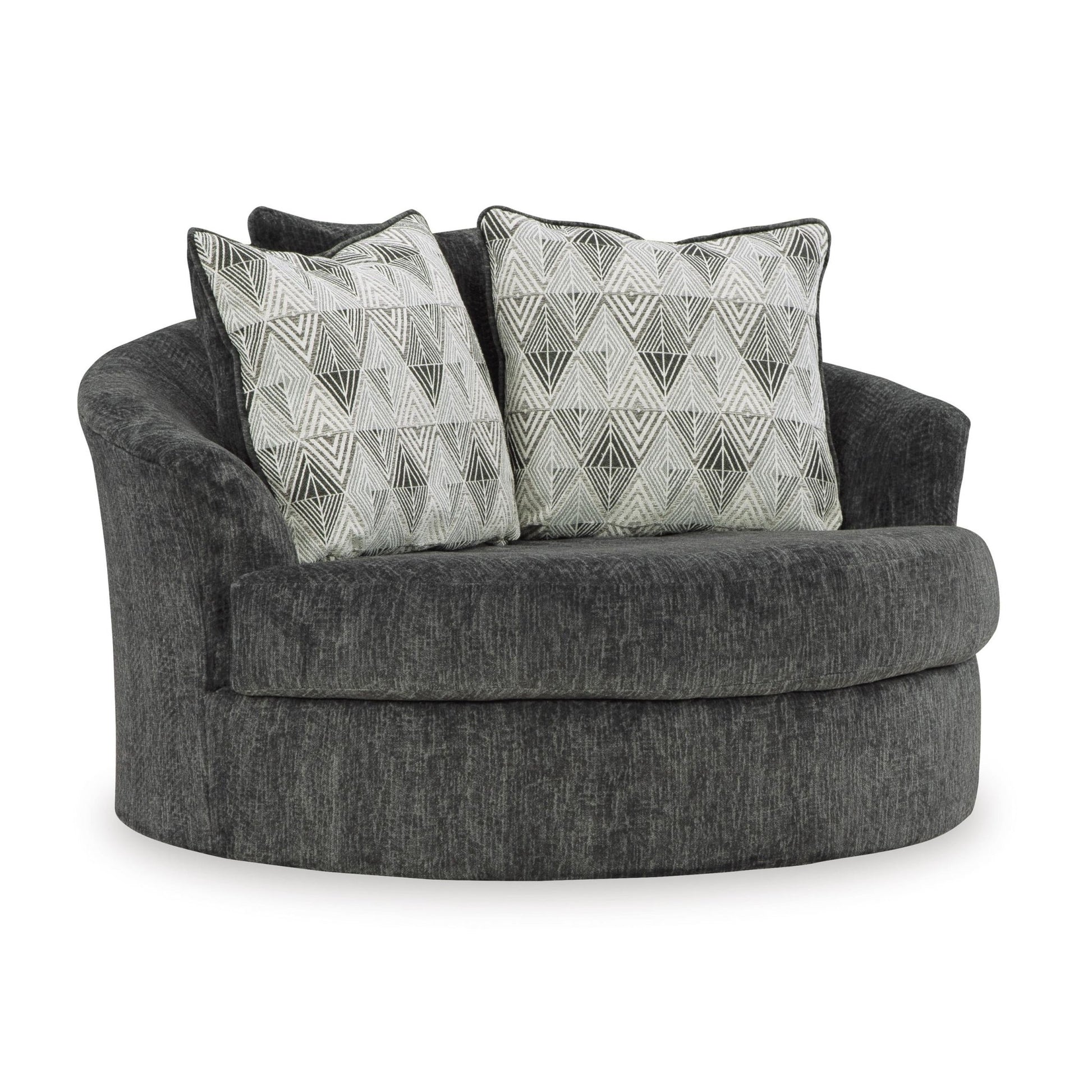 Signature Design by Ashley Biddeford 3550421 Oversized Swivel Accent Chair - American Furniture of Slidell