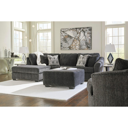 Signature Design by Ashley Biddeford 35504S3 2 pc Sleeper Sectional with Chaise - American Furniture of Slidell