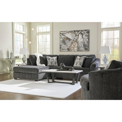 Signature Design by Ashley Biddeford 35504S3 2 pc Sleeper Sectional with Chaise - American Furniture of Slidell