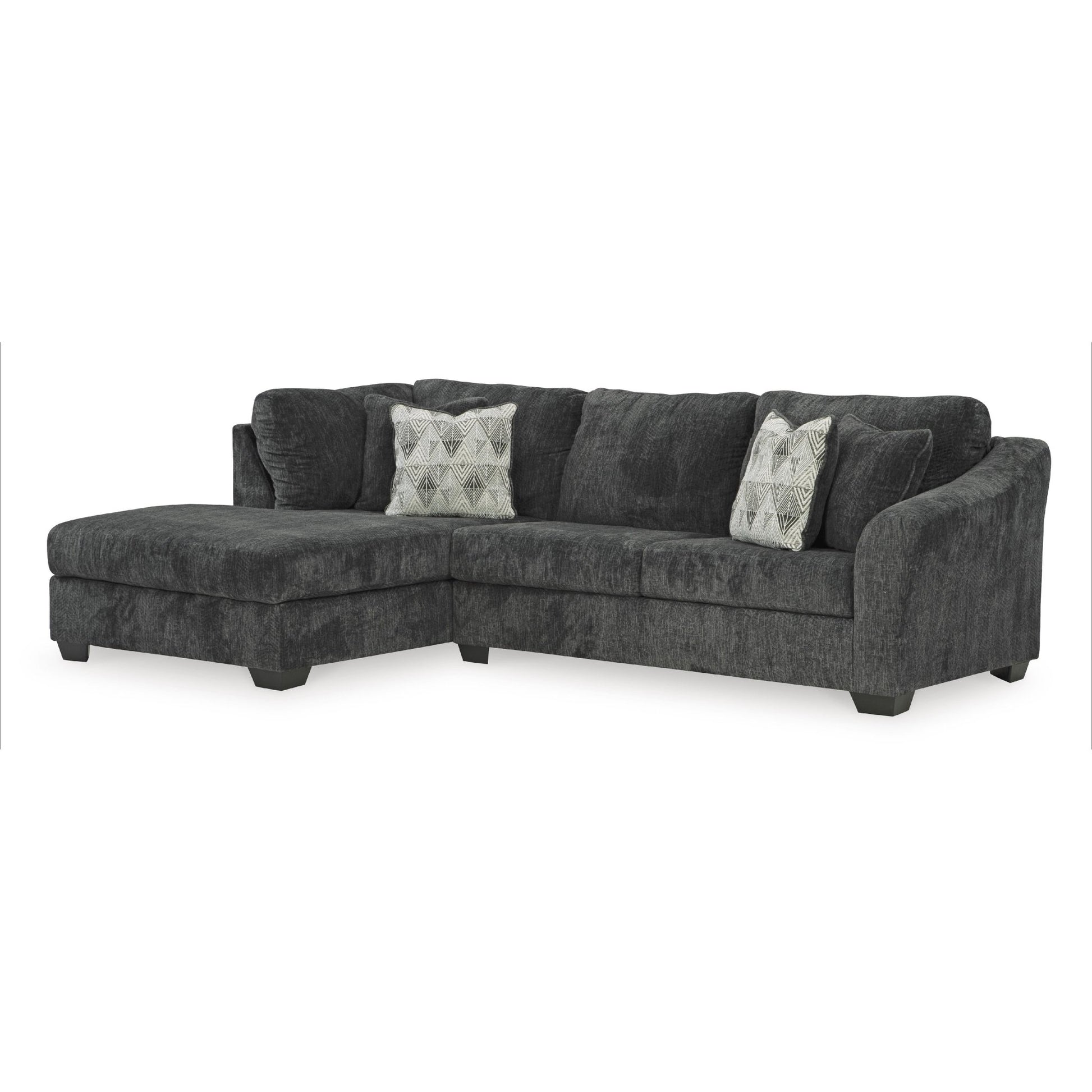 Signature Design by Ashley Biddeford 35504S3 2 pc Sleeper Sectional with Chaise - American Furniture of Slidell