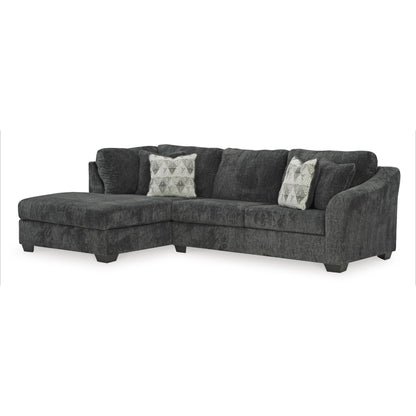 Signature Design by Ashley Biddeford 35504S3 2 pc Sleeper Sectional with Chaise - American Furniture of Slidell