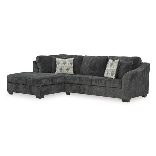 Signature Design by Ashley Biddeford 35504S3 2 pc Sleeper Sectional with Chaise - American Furniture of Slidell