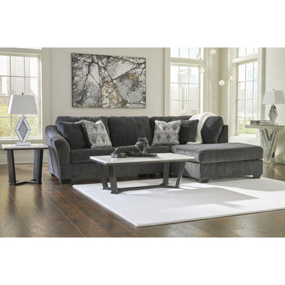 Signature Design by Ashley Biddeford 35504S4 2 pc Sleeper Sectional with Chaise - American Furniture of Slidell