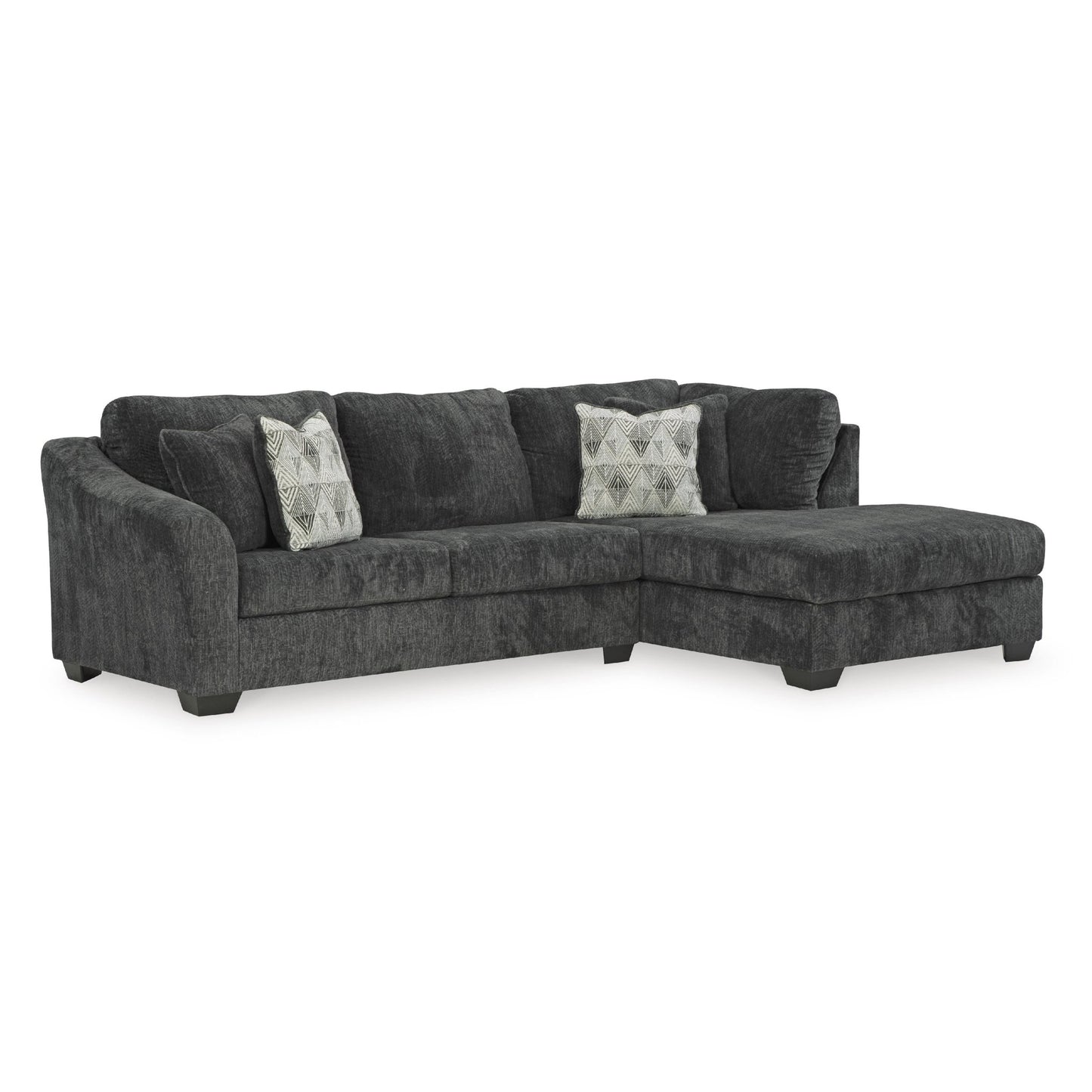 Signature Design by Ashley Biddeford 35504S4 2 pc Sleeper Sectional with Chaise - American Furniture of Slidell