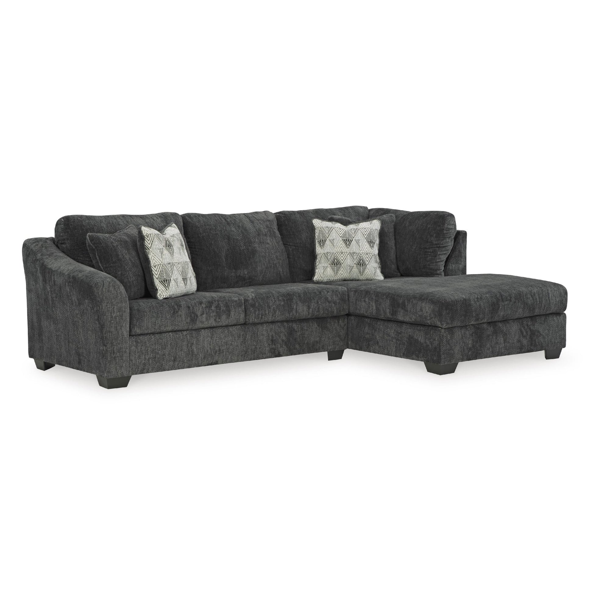 Signature Design by Ashley Biddeford 35504S4 2 pc Sleeper Sectional with Chaise - American Furniture of Slidell