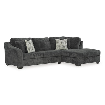 Signature Design by Ashley Biddeford 35504S4 2 pc Sleeper Sectional with Chaise - American Furniture of Slidell