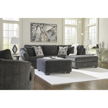Signature Design by Ashley Biddeford 35504S4 2 pc Sleeper Sectional with Chaise - American Furniture of Slidell